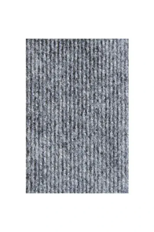 Grey needlefelt wall to wall carpet rip carpet fair organization carpet - dark grey - 3