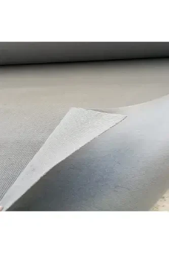 Grey needlefelt wall to wall carpet rip carpet fair organization carpet - dark grey - 4