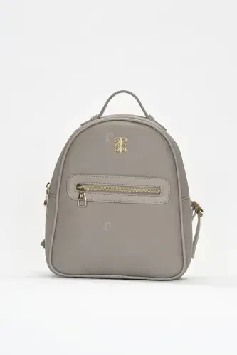 Grey Print Women's Backpack 05PO22Y1541-Print GREY - PIERRE CARDIN (1)