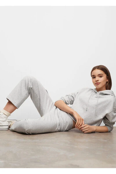 Grey Sweatshirt for Girls - 6