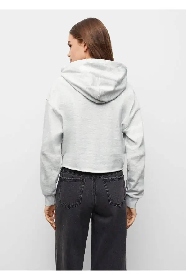 Grey Sweatshirt for Girls - 9