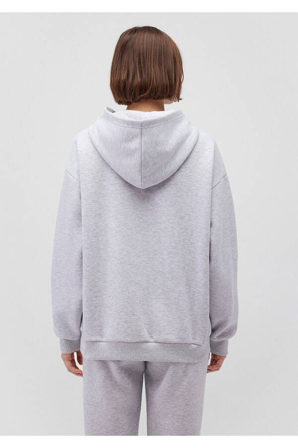 Grey Sweatshirt with Logo Print 1s10149-85438 - 22