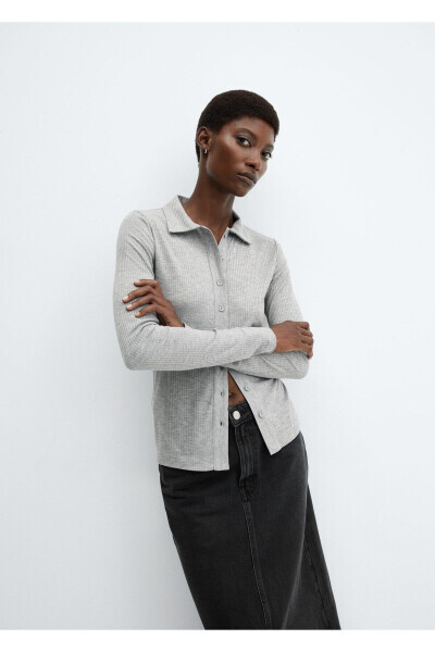 Grey Women's Shirt 57075809 - 6