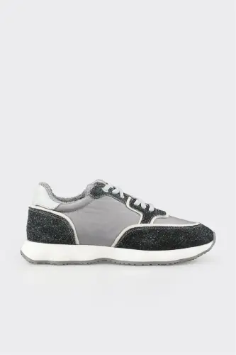 Grey Women's Sports Shoes - Grey 