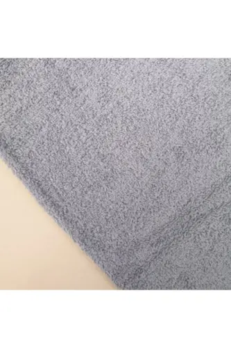 Gri El Havlusu 4'lü Paket Otel Kuaför Berber Havlusu %100 Pamuk 200 Gr/adet 50x90 Cm - Gri - 3
