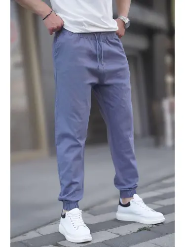 Gri Füme Relaxed %100 Pamuk Jogger Pantolon 6853-Gri - LC WAIKIKI (1)
