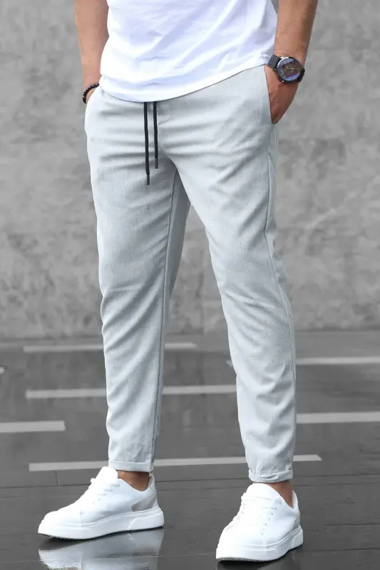 Gri Basic Erkek Pantolon 4242 - Gri - 4