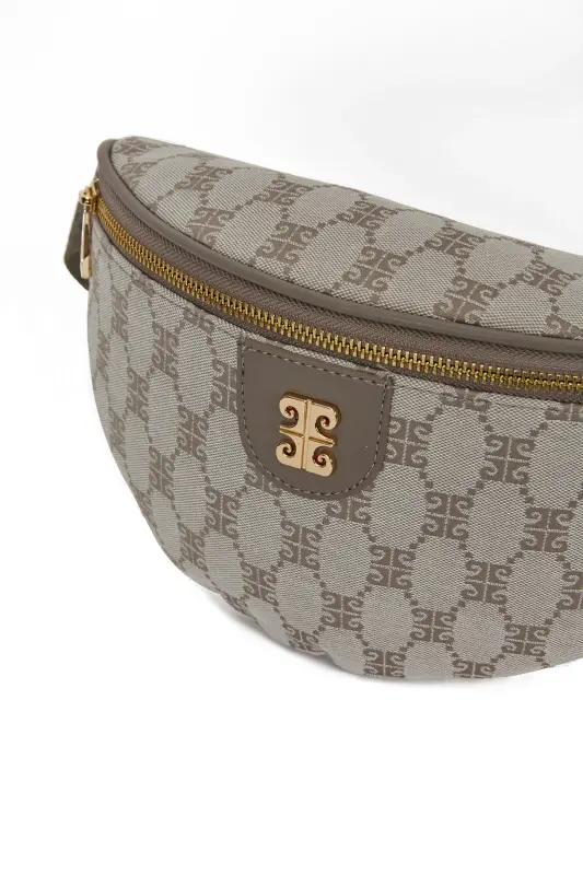 Gri Kadın Bel Çantası 05PO22Y1633-GRİ - 3