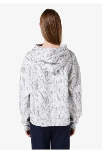 Regular Fit Kadın Gri Sweatshirt - AÇIK GRİ - 2