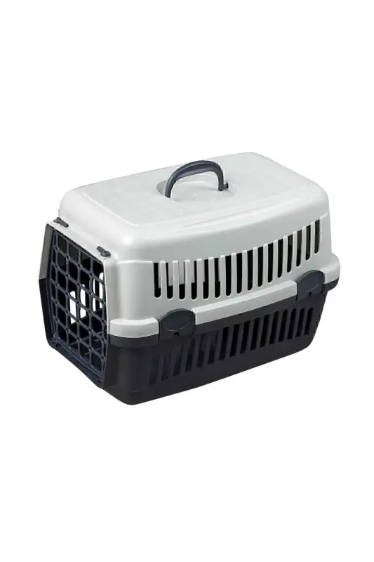 Gri Kedi Köpek Taşıma Çantası 50x34x33cm - gri - 3
