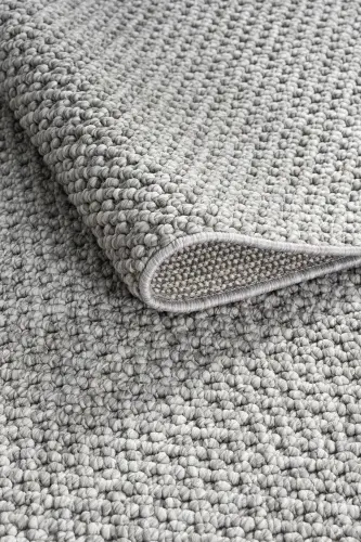 Gri Yumuşak Dokulu Halı Kilim Salon Mutfak Koridor Yolluk Dokuma Makine Halısı 0010 - Gri 3 - 2