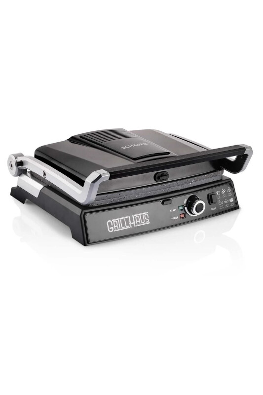 Grill Haus Tost Makinesi-Siyah-Siyah - 1