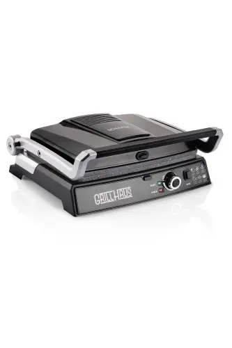 Grill Haus Tost Makinesi-Siyah-Siyah - 4