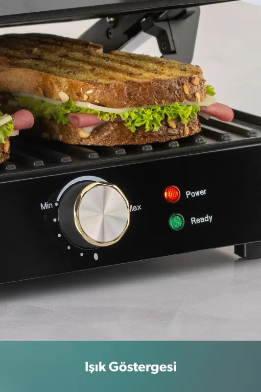 Grillant 1356h Inox Grill and Toaster - 4
