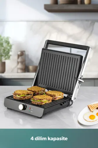 Grillant 1356h Inox Grill va Toaster - 5