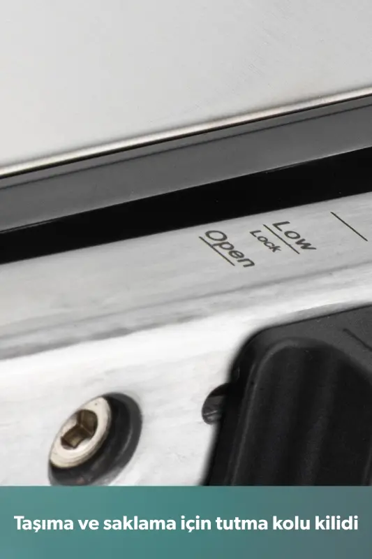 Grilliant 1340h Inox Korpusli Qovurilgan Plitka Tost Va Grill Mashinasi - 24