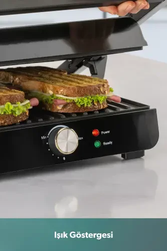 Grilliant 1346h Inox Body Cast Plate Toaster and Grill Machine - 3