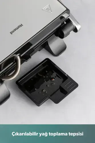 Grilliant 1346h Inox korpusli quyma plastinka bilan toster va grilyatsiya mashinasi - 6