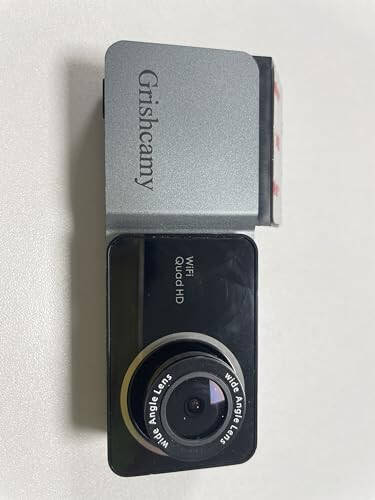 Grishcamy Dash Cam Front Rear 4K for Cars Free 64GB SD Card, Super Night Vision, 24H Parking Monitor, Supercapacitor, Type C - 1