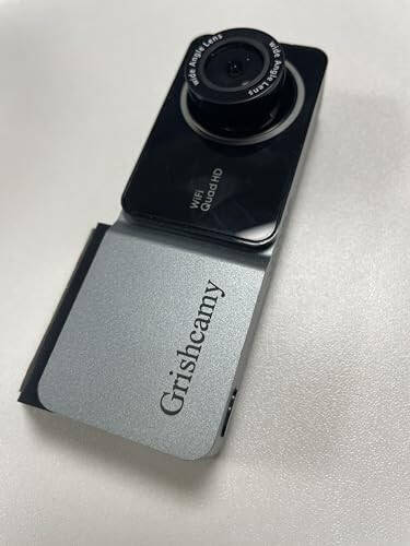 Grishcamy Dash Cam Front Rear 4K for Cars Free 64GB SD Card, Super Night Vision, 24H Parking Monitor, Supercapacitor, Type C - 5