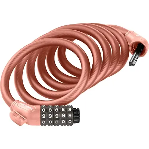 Grizzly Plus Integrated Combo Cable Bike Lock - 12mm - 3