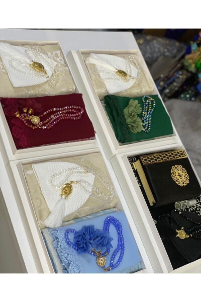 Groom and bride trousseau, prayer rug set, engagement trousseau and dowry set. - GENEL MARKALAR (1)