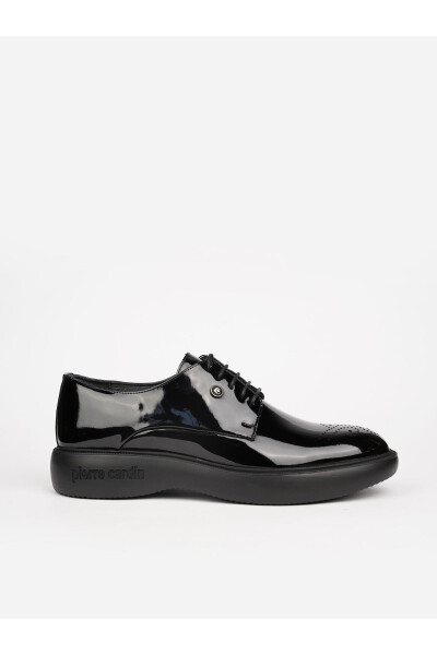 Groom and Suit Black Leather Shoes Offer Elegance and Comfort with a Black Innovative Style - 4