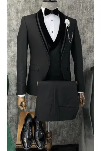 Groom Suit Slim Fit - 4