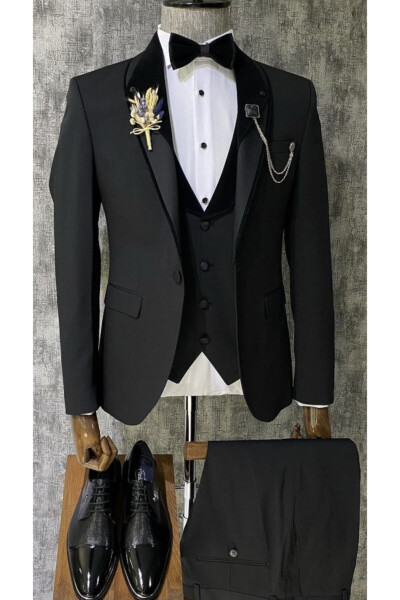 Groom Suit Tuxedo Slim Fit - 2