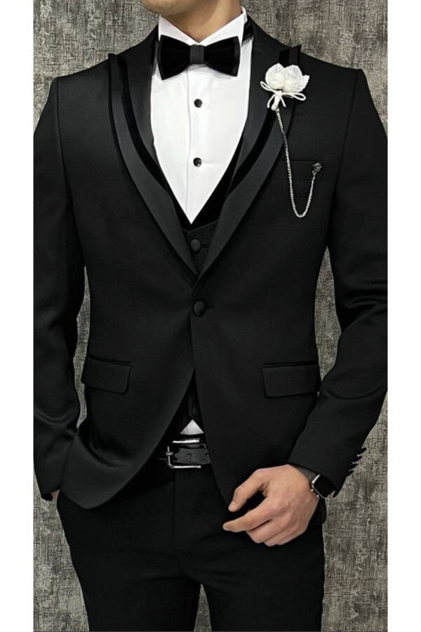 Groom Suit Tuxedo Slim Fit - 6