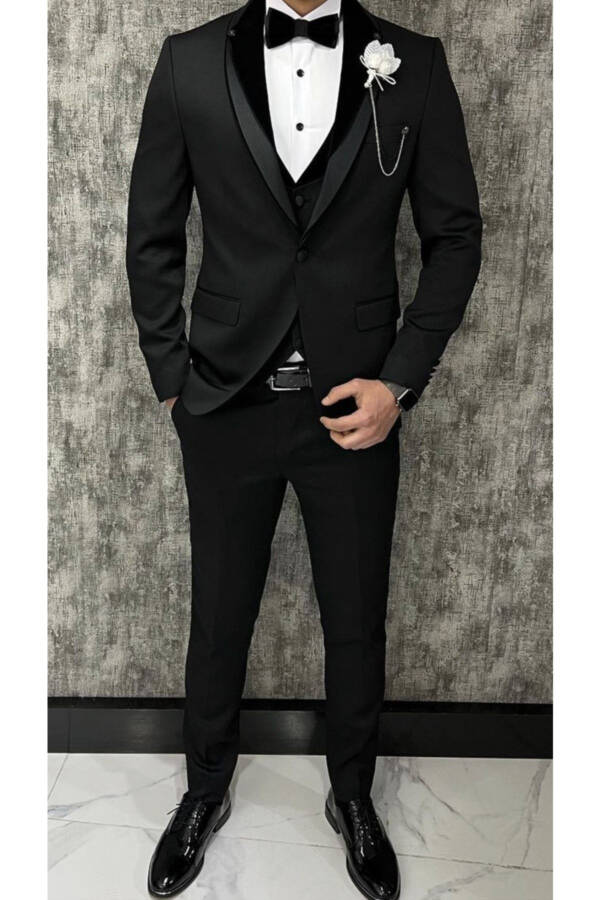 Groom Suit Tuxedo Slim Fit - 3