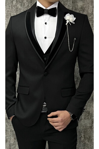 Groom Suit Tuxedo Slim Fit - 4