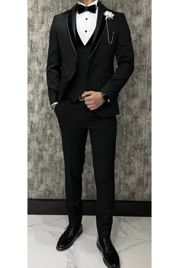 Groom Suit Tuxedo Slim Fit - 6