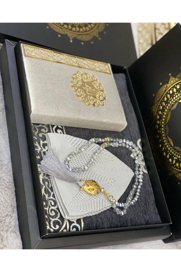 Groom Trousseau Holy Quran Set and Groom Prayer Mat Set - 2