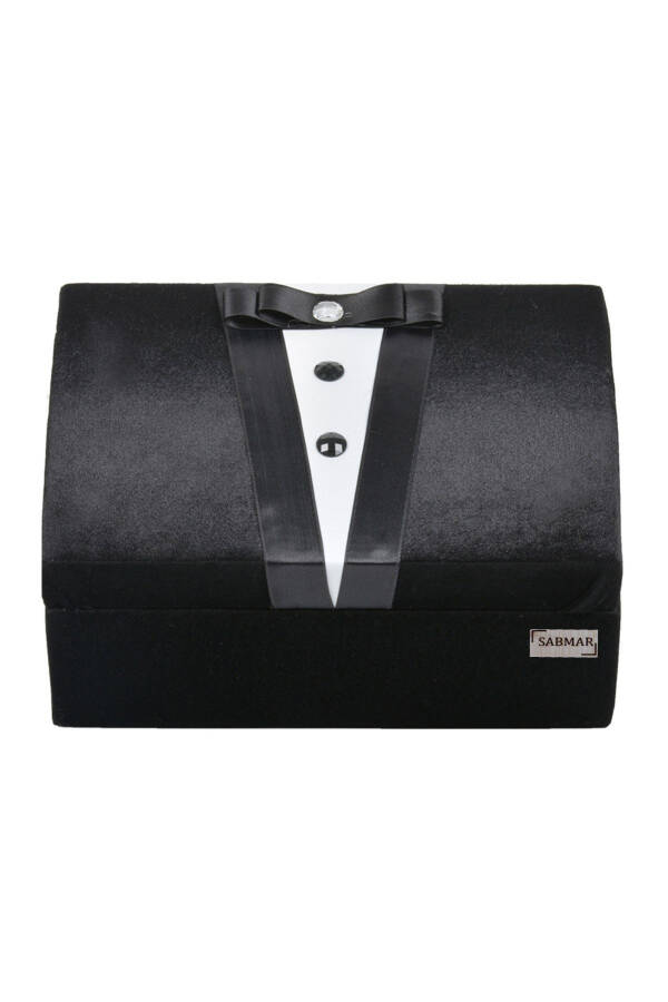 Groom's Chest Engagement Chest Men's Care Set Sabmar Domed Groom's Dowry Chest 2022054ts Black - 8