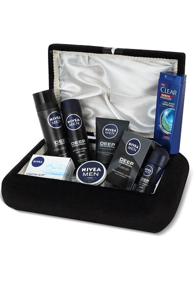 Groom's Skincare Set - Engagement Gift Chest Set - 1