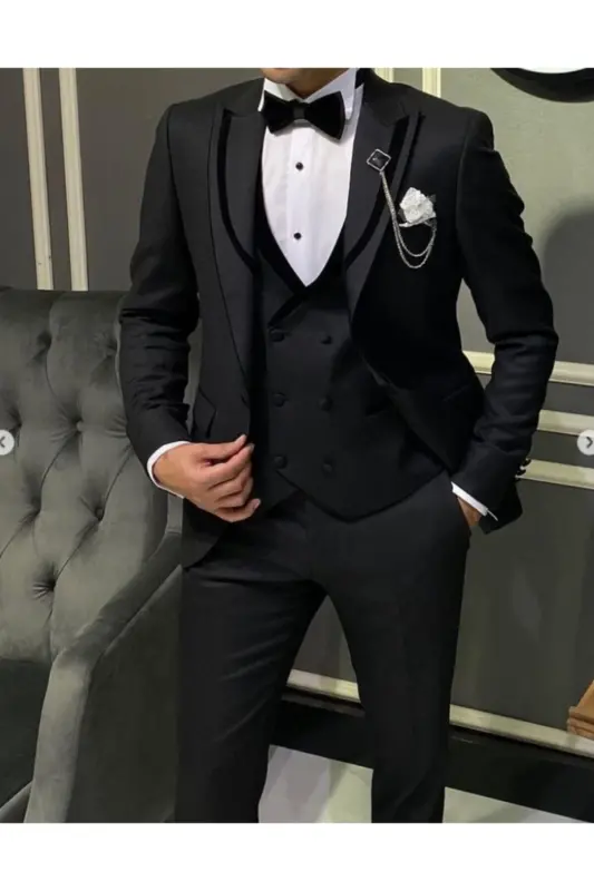 Groom's Slim Fit Tuxedo - TERZI AYHAN