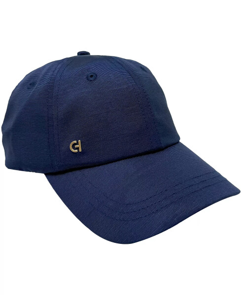 Grosgrain Baseball Cap Evening Blue - 1