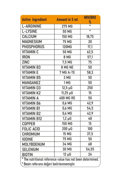 Grovit Kids Arjinin, Lizin, Multivitamin ve Multimineral İçeren Sıvı Takviye Edici Gıda 150ml - 2