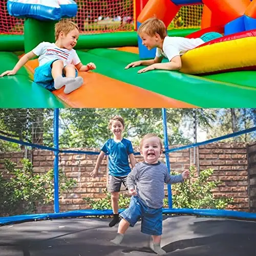 GRPSKCOS Non Slip Toddler Baby Socks 12 Pairs Anti Skid Ankle Socks for Girls Boys Grips Sock for 0-7 Years Children - 3