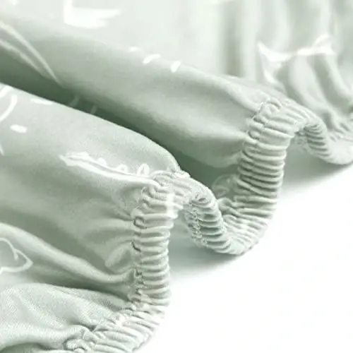 GRSSDER Stretch Ultra Soft Jersey Knit Changing Pad Cover Set 2 Pack, Change Table Pad Covers Fit 32