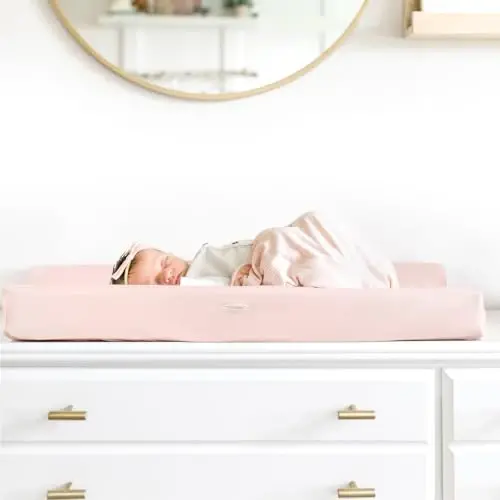 GRSSDER Stretch Ultra Soft Jersey Knit Changing Pad Cover Set 2 Pack, Change Table Pad Covers Fit 32