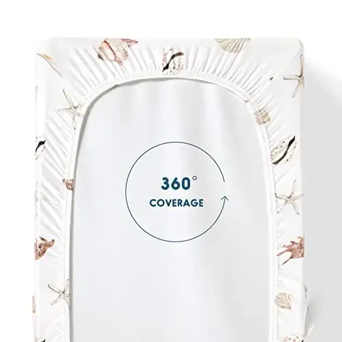 GRSSDER Stretch Ultra Soft Jersey Knit Changing Pad Cover Set 2 Pack,Change Table Pad Covers Fit 32