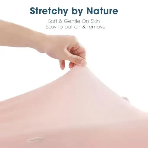 GRSSDER Stretch Ultra Soft Jersey Trikot O'zgartirish uchun Pad Cover Set 2 Pack, O'zgartirish stolining Pad qoplamalari 32