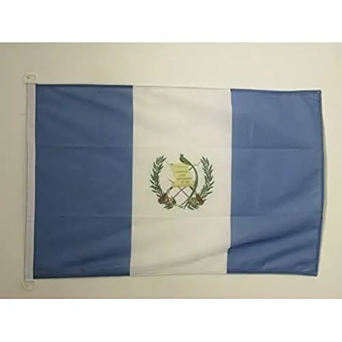 Guatemala NAUTICAL Flag 18'' x 12'' - Guatemalan flags 30 x 45 cm. - Banner 12x18 in for boat - AZ FLAG - 1