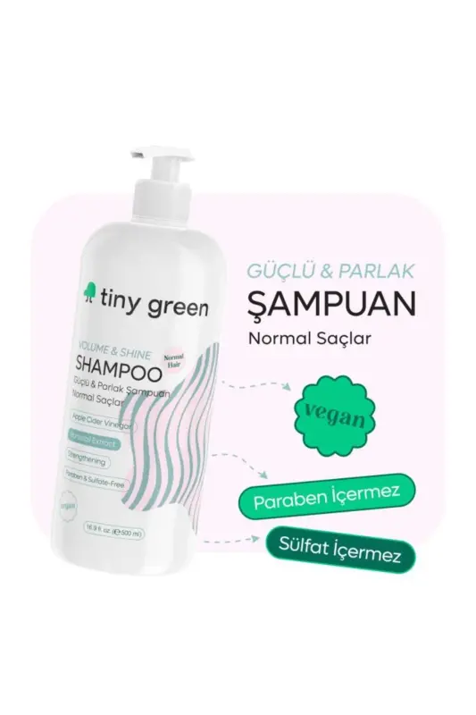 Güçlü Parlak Normal Saçlar Şampuan 500 Ml - 2