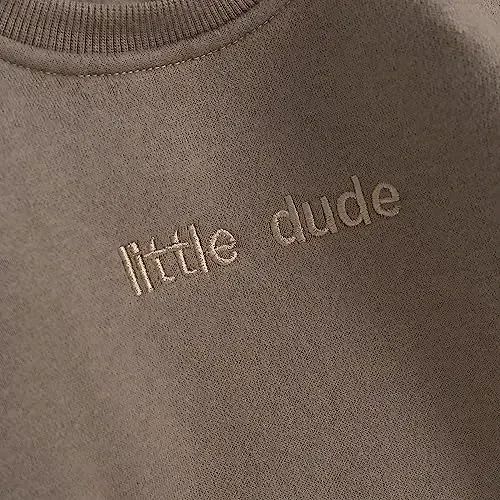 Gueuusu Newborn Warm Sweatshirt Romper Baby Boy Girl Solid Crewneck Long Sleeve Fleece Sweater Bodysuit Thick Winter Clothes - 4