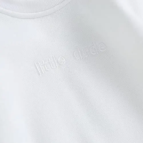 Gueuusu Newborn Warm Sweatshirt Romper Baby Boy Girl Solid Crewneck Long Sleeve Fleece Sweater Bodysuit Thick Winter Clothes - 4