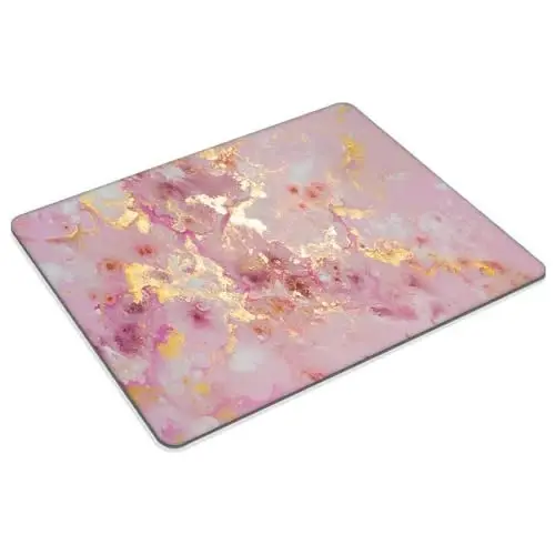 Rose Gold Marble Mouse pad Customized Mousepad Non-Slip Rubber Base Mouse Pads for Computers Laptop Office Desk Accessories Mouse pad - 2