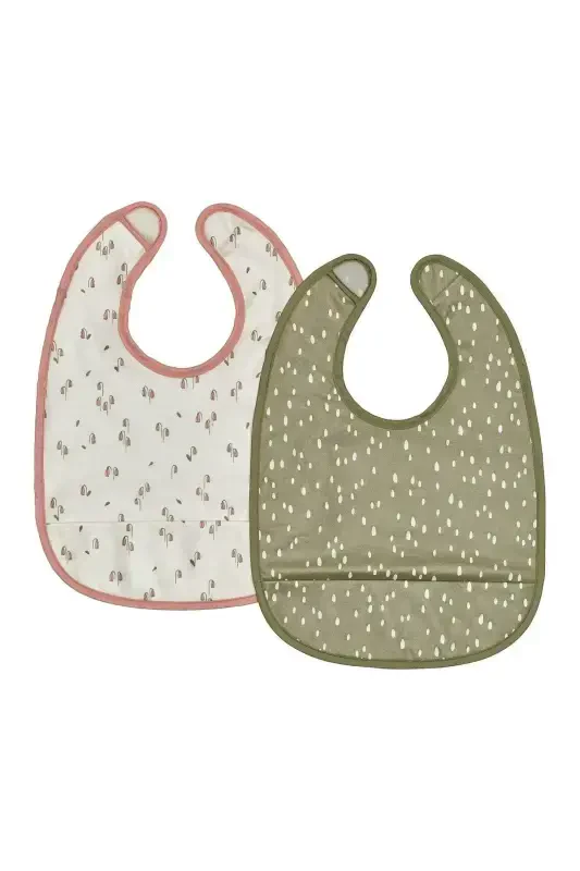 Guldvavare Mama Apron Green-Pink - IKEA